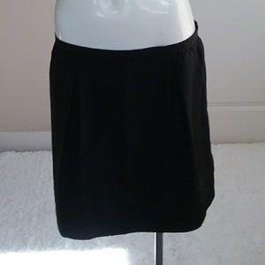 Banana Republic Black Tiered Ruffle Hem Skirt